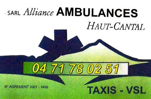 SARL Alliance Ambulances Haut-Cantal