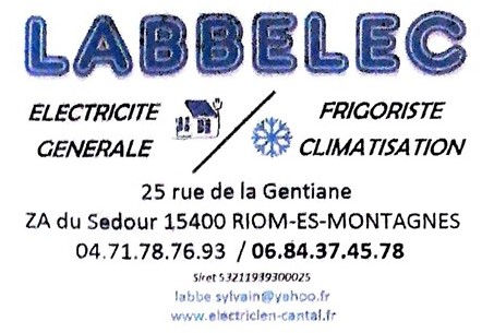 Labbelec – Électricité générale, Riom-ès-Montagnes