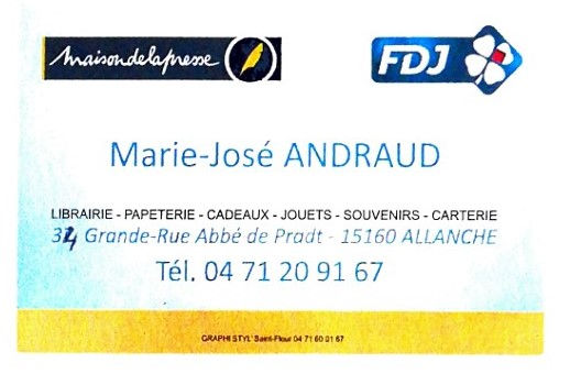 Maison de la Presse Marie-José Andraud, Allanche