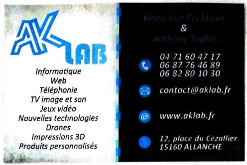 AK Lab – Informatique et multimédia, Allanche
