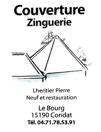 Couverture Zinguerie Pierre Lheritier, Condat