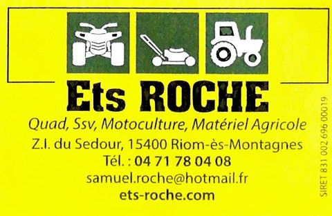 Ets Roche – Quad, motoculture et matériel agricole