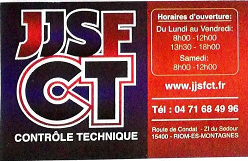 JJSF CT – Contrôle technique, Riom-ès-Montagnes